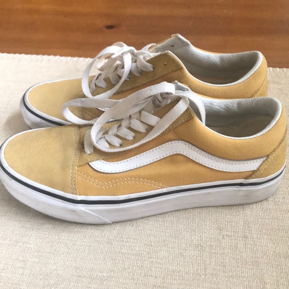 vans yellow sneakers